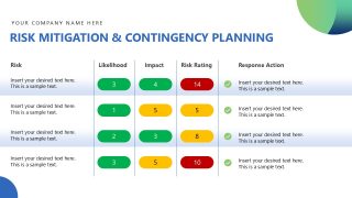 Global Expansion Plan Template Slide 