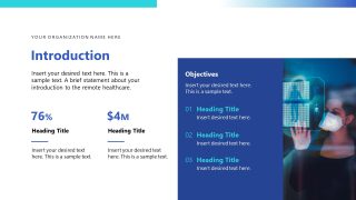Remote Healthcare Solutions Template for PowerPoint
