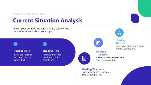 Current Situation Analysis Infographics Slide