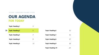 Editable Strategic Response PPT Template
