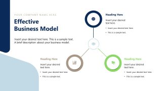 Circular Network Diagram - Investment Proposal Template 
