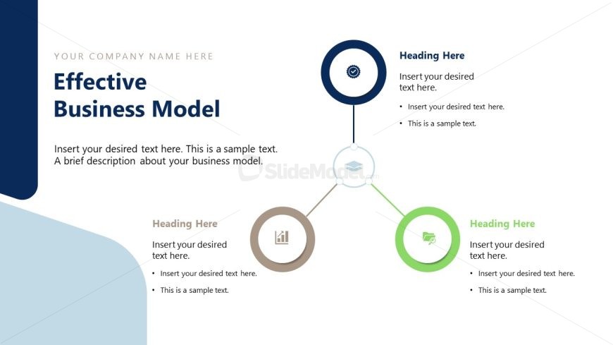 Circular Network Diagram - Investment Proposal Template