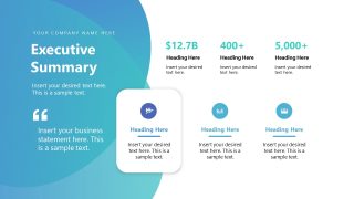 Business Presentation Template for PowerPoint 