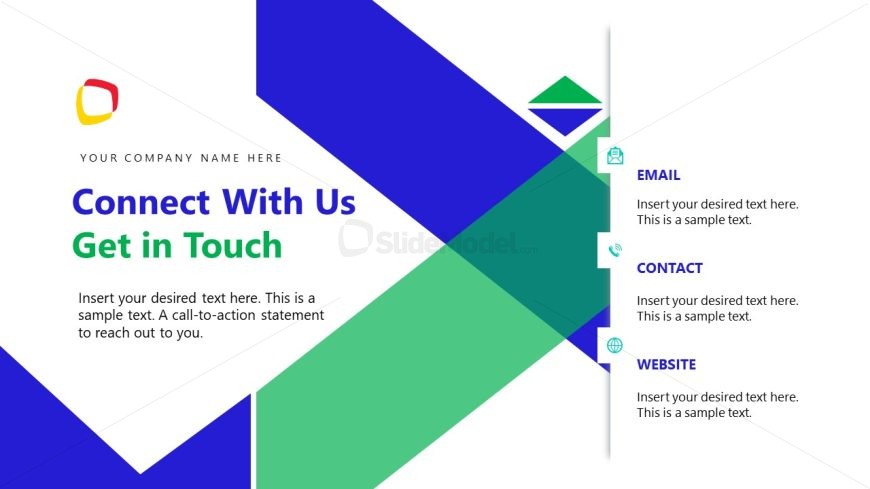 Editable Business Pitch Deck Slide Layout