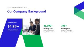 Customizable Business Pitch Deck PPT Template