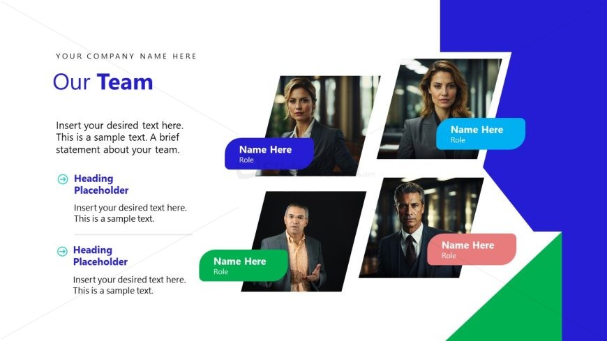 Customizable Business Slide Deck Template