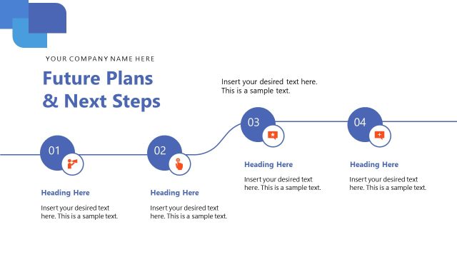 Future Plans & Next Steps – Professional Annual Report PPT Template