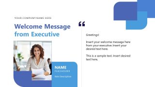 Editable Professional Annual Report PPT Template