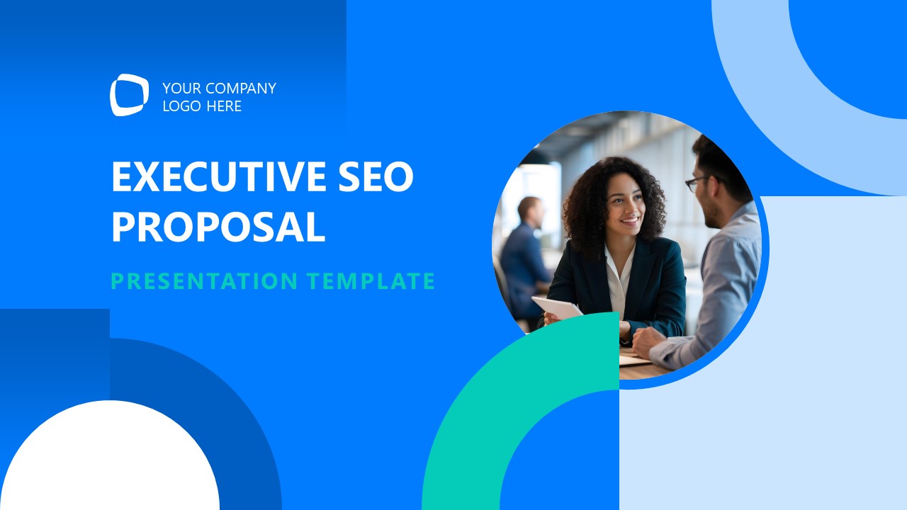 Executive SEO Proposal Template - Title Slide 