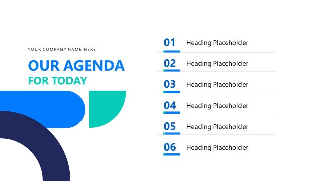 Our Agenda for Today PPT Slide – SEO Proposal Template