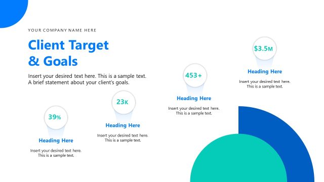 Client Target & Goals Discussion Slide