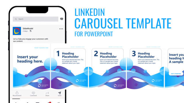 Creative LinkedIn Carousel Template – Cover Slide
