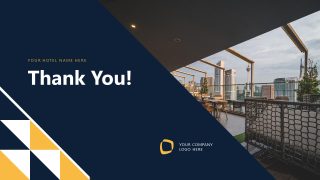 Thank You PPT Slide - Hotel Company Overview Slide 