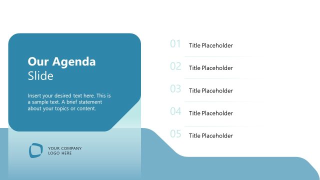 Our Agenda Slide – Effective Employee Training Template