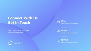 Event Planning Template - Get in Touch Information 
