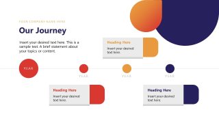 Timeline Diagram  Slide - Oil & Gas Industry 