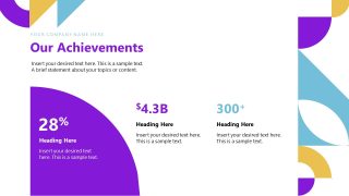 Modern Geometric Presentation PPT Slide  
