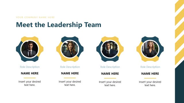 Meet the Leadership Team Slide with Images