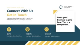 Editable Manufacturing Company Slide for Presentation