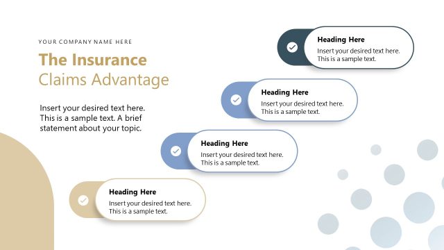 Insurance Agency Template for Claims Advantage Presentation