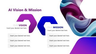 AI Strategic Plan Template for Presentation 