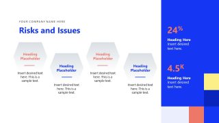 Project Update Template PPT Slide 