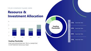 PPT Resource Allocation Slide for Strategy Presentation