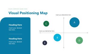 Value Estimation Diagram Slide with Alphabets in Circles
