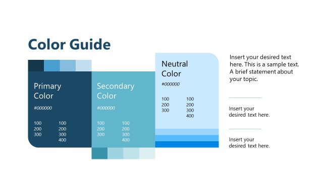Customizable Color Guide Slide – Brand Identity Template