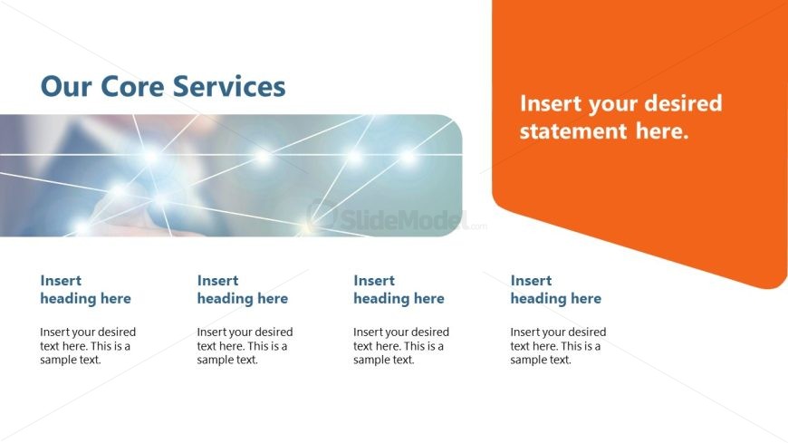 Services Presentation Slide for Social Media Marketing Agency