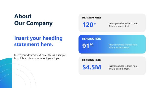 About Our Company Introduction Slide Deck