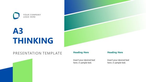 Editable A3 Thinking PPT Template