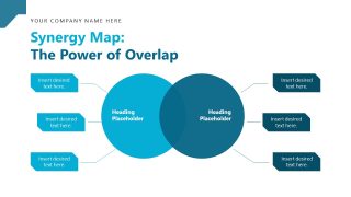 Strategic Alliance Template Slide with Map Diagram 