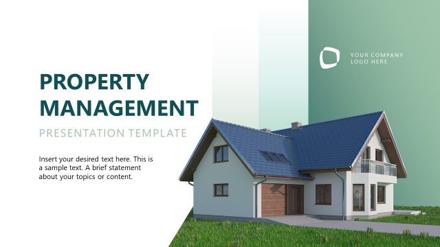 Property Management PowerPoint Template