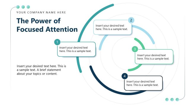 The Power of Focused Attention Discussion – Neuro Leadership PPT Template