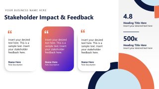 Feedback Comments Presentation - Stakeholder Presentation Template 