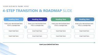 Transition Plan Presentation - Business Process Outsourcing Slide with Editable Elements 