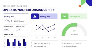 Quarterly Review Template Slide for Operational Discussion 
