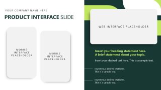 Creative Product Display Editable Slide