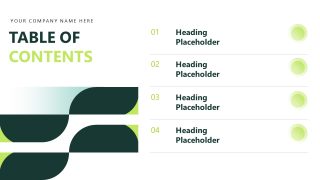 Modern List Layout Slide for Fintech Innovation Presentation 