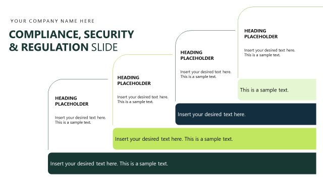 Compliance Security & Regulation Slide Template