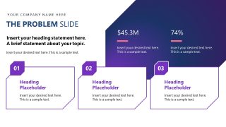 AI Business Plan Slide Template
