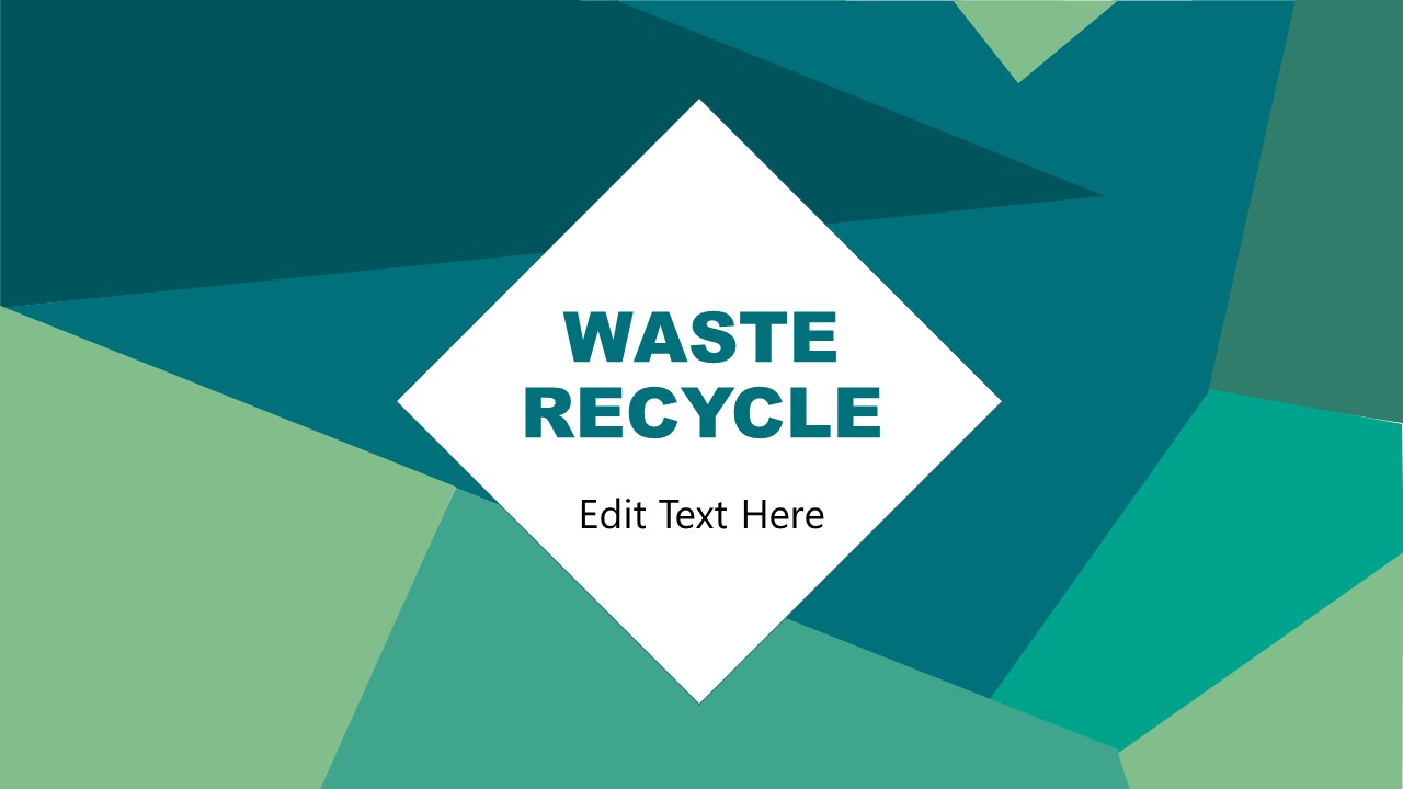 Waste Management Industry PowerPoint Template - SlideModel