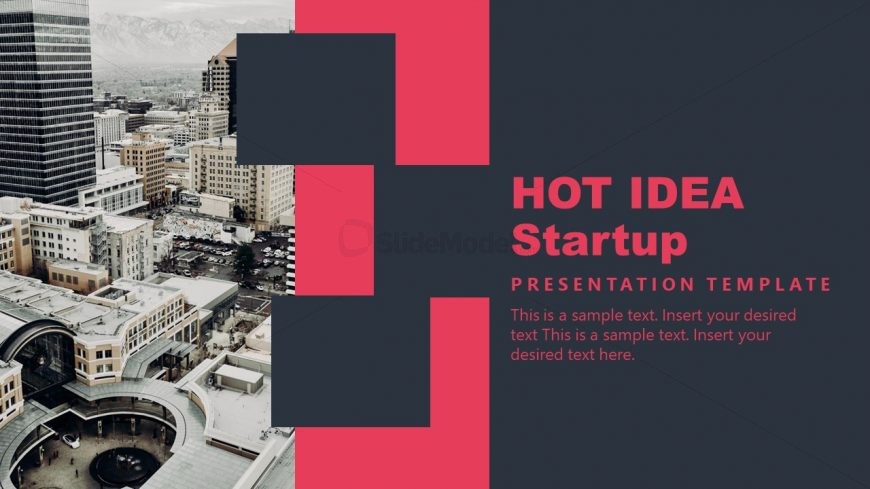 PowerPoint Cover Hot Ideas Template