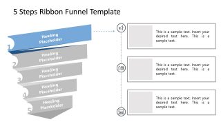 PowerPoint Funnel Chart Stage 1 Template 