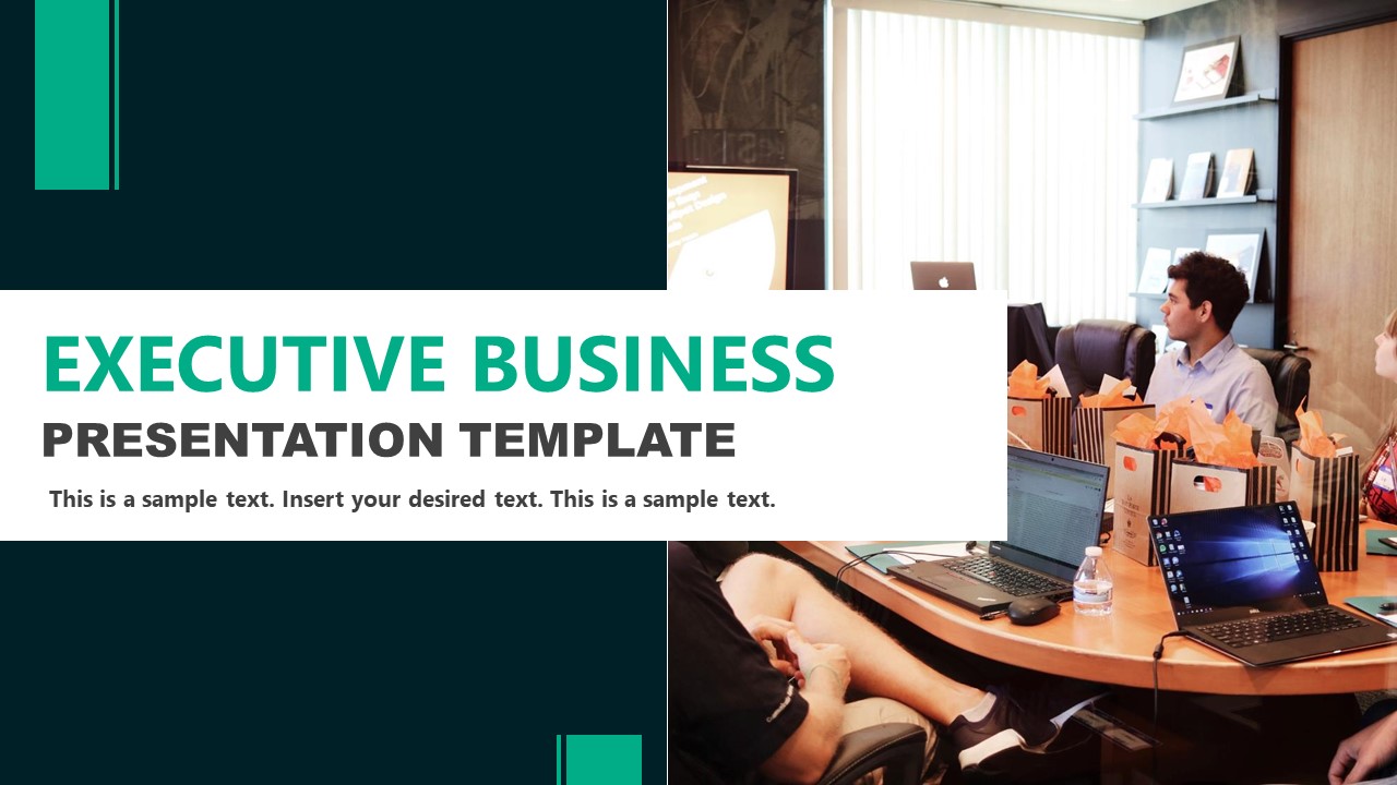 Executive Presentation Template SlideModel