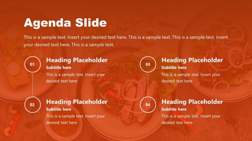 Sales Pitch Restaurant Agenda Template 