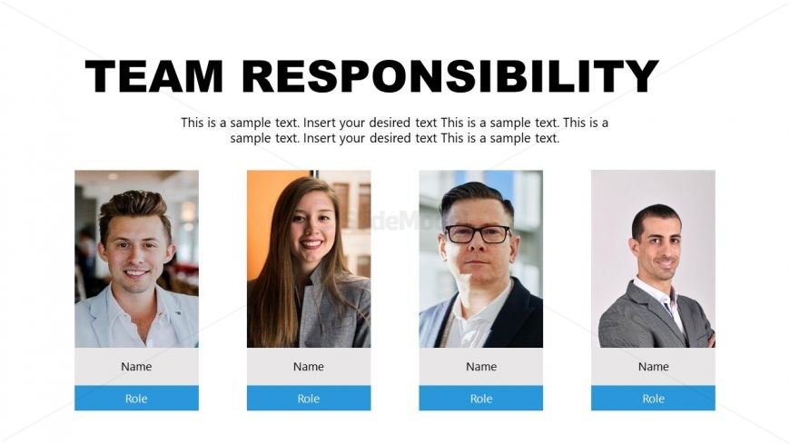 Template of Team Responsibility for Incident Management