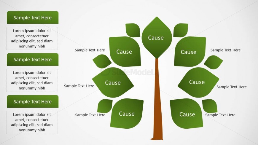 Cause & Effect Analysis Slide Design for PowerPoint