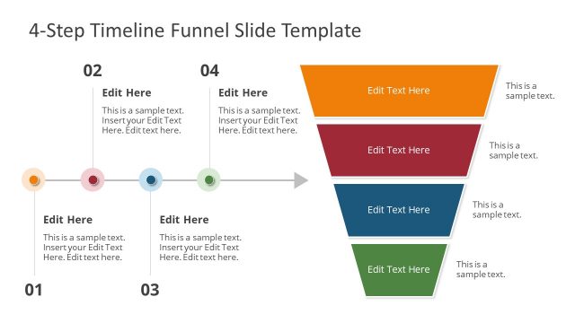 4-Step Timeline Funnel Template